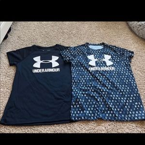Girls under armour tees